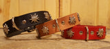SALE! 1" Small Edelweiss Swiss Dog Collar