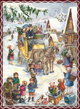 Medium Traditional German Advent Calendars - Old World Villages & Nature
