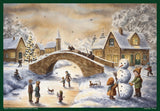 Medium Traditional German Advent Calendars - Old World Villages & Nature
